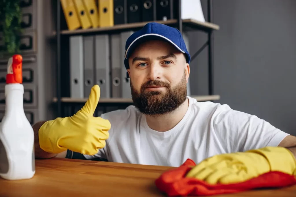 refinishing man
