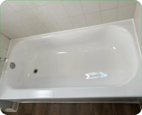 clean bathtub